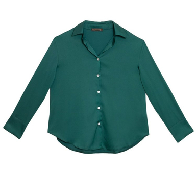 شومیز زنانه برنس مدل لاریسا رنگ سبز