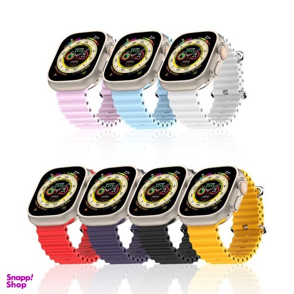 بند ساعت هوشمند گرین لاین مدل Felex Silicone مناسب اپل واچ
