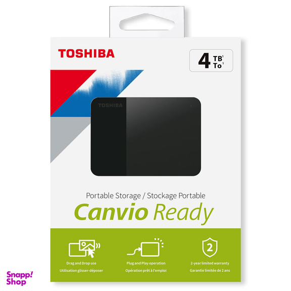 هارد اکسترنال توشیبا مدل Canvio Gaming ظرفیت 4 ترابایت