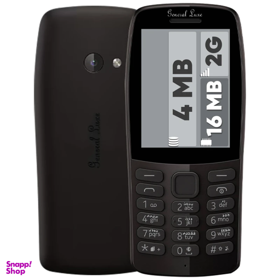 گوشی موبایل جنرال لوکس مدل 210 دو سیم کارت ظرفیت 4 مگابایت رم 16 مگابایت