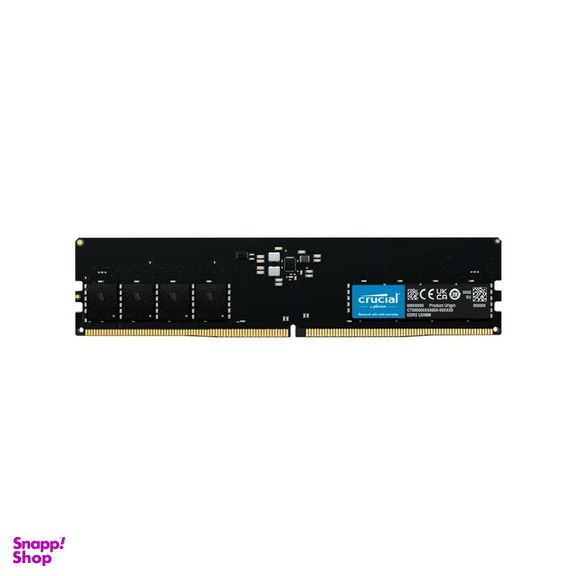 رم دسکتاپ کروشیال مدل CT16G48C40U5 DDR5 4800MHz ظرفیت 16 گیگابایت