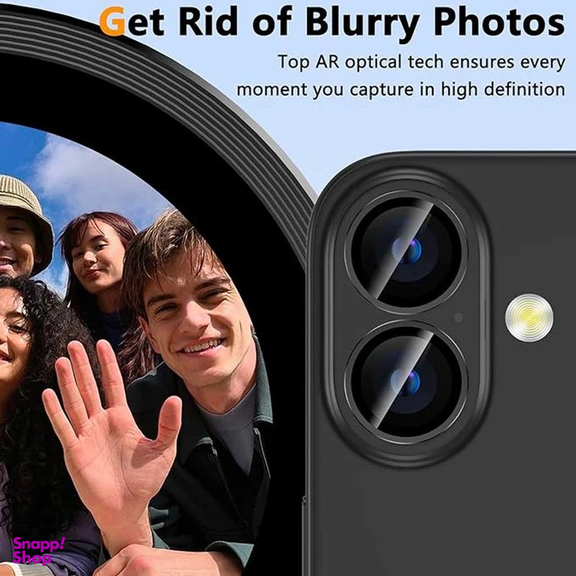 محافظ لنز دوربین بوف مدل HD-ColorLenz مناسب برای گوشی موبایل اپل iPhone 16 / 16 Plus