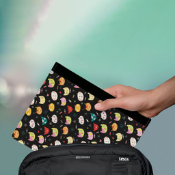 کلاسور ترمه طراحان ایده مدل پترن گربه های رنگارنگ کد strm0199