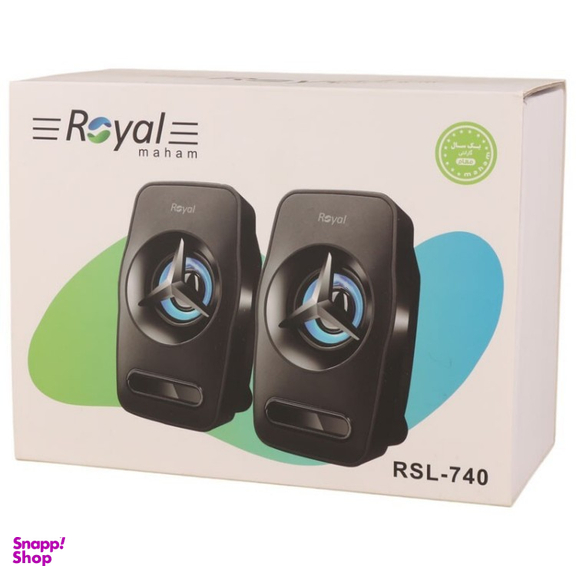 اسپیکر دسکتاپ رویال مدل RSL-740
