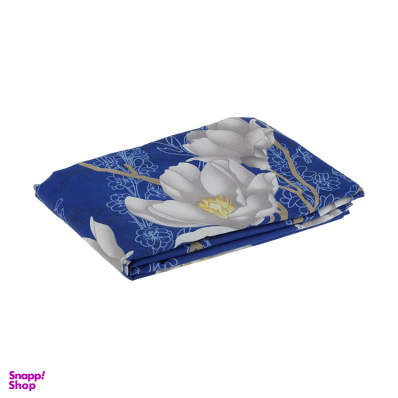 ملحفه ناتوسا مدل کشدار ارکیده یک نفره سایز 120×200 سانتی متر