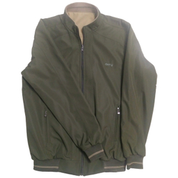 کاپشن بهاره دورو مردانه آرپو مدل اروند رنگ زیتونی