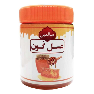 عسل گون طبیعی سالمین وزن 500 گرم