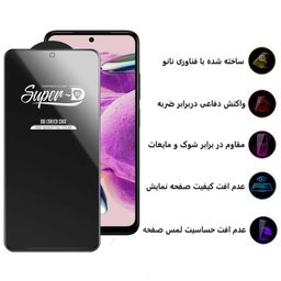 محافظ صفحه نمایش اپیکوی مدل Super 5D مناسب برای گوشی موبایل شیائومی Redmi Note 12S/Redmi Note 11S 4G/Poco M4 Pro 4G
