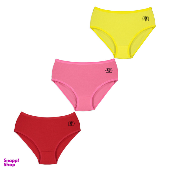 شورت زنانه برهان تن پوش مدل Z03-2-5-22 بسته 3 عددی