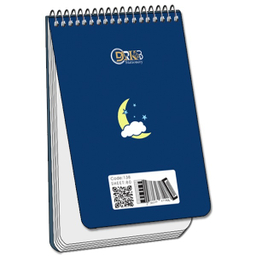 دفترچه یادداشت سیمی 80 برگ دارکوب مدل شازده کوچولو کد 138/3