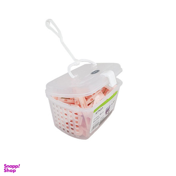 گیره لباس لیمون کد DH111 بسته 20 عددی