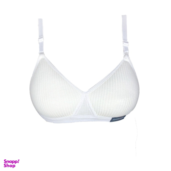 ست سوتین و شورت دخترانه اسفنجی بدون فنر کد 535 رنگ سفید