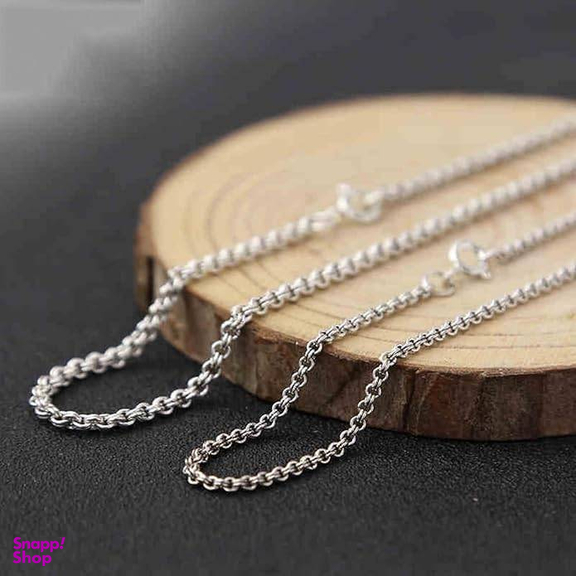 زنجیر نقره مردانه گیرا مدل G89-60-hiphop