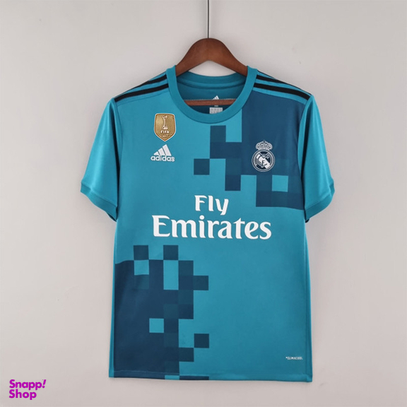 ست تیشرت و شلوارک ورزشی پسرانه مدل رئال مادرید کد Away 2018