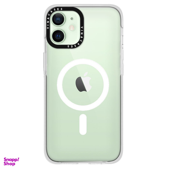 کاور موبایل ویناکیسز مدل مگسیف شفاف مناسب اپل iphone 12/12pro