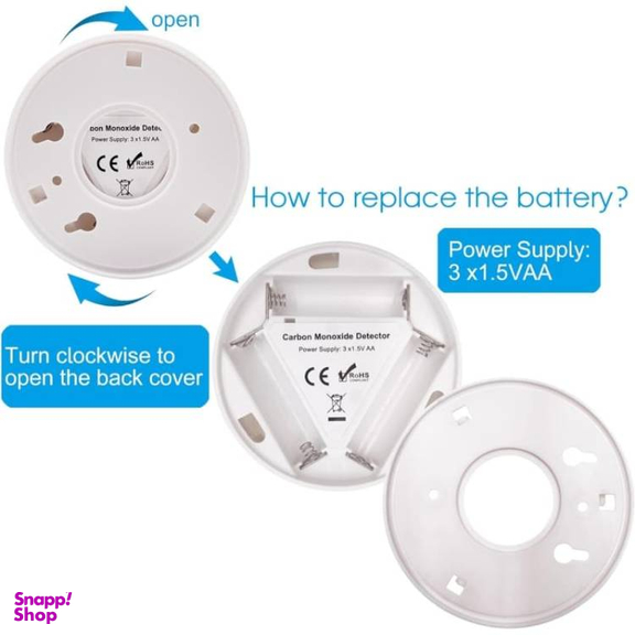 سنسور تشخیص نشت گاز مدل Monoxide-Alarm