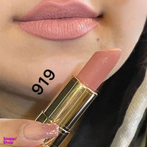رژ لب جامد سوپر مات و مخملی سالوته شماره 919