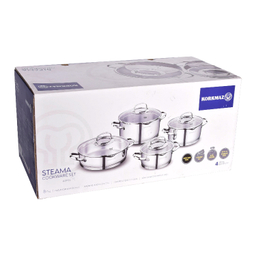 سرویس پخت و پز 8 پارچه کرکماز مدل Steama کد 1999
