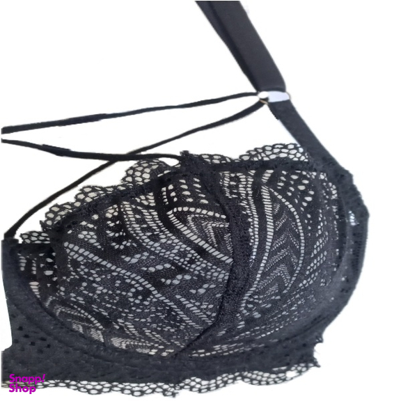 ست لباس زیر زنانه کارن کد Kh01 رنگ مشکی