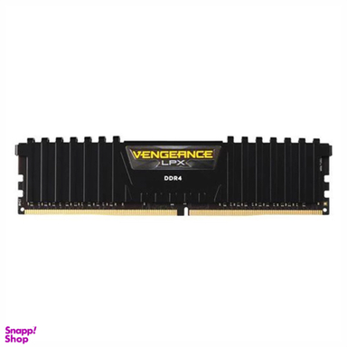 رم دسکتاپ تک کانال 3200Mhz CL16 DDR4 کورسیر مدل LPX ظرفیت 8 گیگابایت