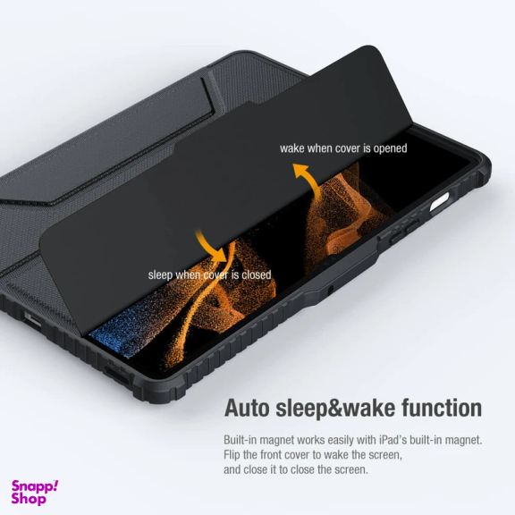 کیف کلاسوری تبلت نیلکین مدل Camshield Bumper مناسب برای سامسونگ Galaxy Tab S8 / S8 5G