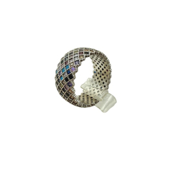 انگشتر نقره 925 عیار زنانه طرح نگین کد RNGF 45875