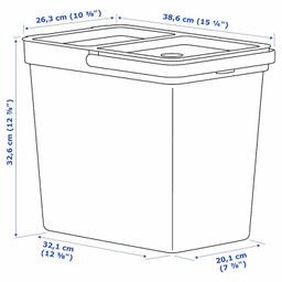 سطل ایکیا مدل HALLBAR کد 204