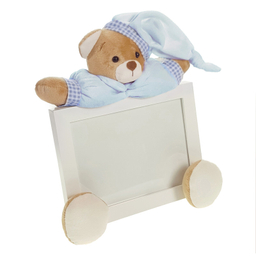 قاب عکس کودک نی نی سیس مدل خرس نانان کد GH-N-Blu/13x18