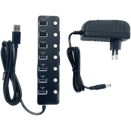 هاب USB 3.0 هفت پورت کی نت مدل K-HUAMH107