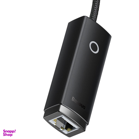 کابل تبدیل Type-C به پورت شبکه RJ45 LAN بیسوس مدل Lite Series WKQX000201