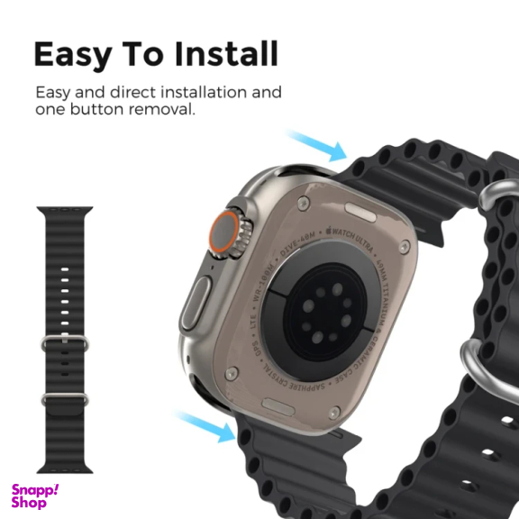 بند ساعت هوشمند آهااستایل مدل WG102_1 مناسب اپل واچ 42/44/45/49 میلی متر