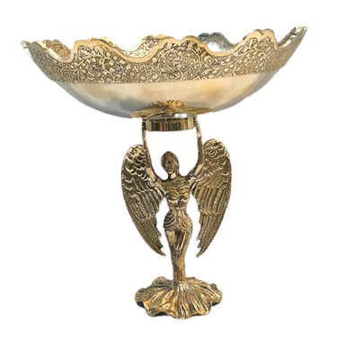 میوه خوری برنجی طرح پایه فرشته کد 2014