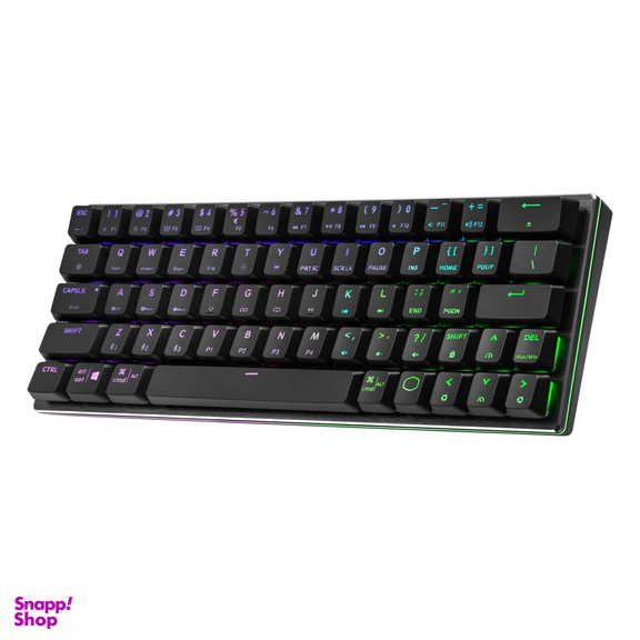 کیبورد کولر مستر مدل Sk622 Space Gray رنگ مشکی