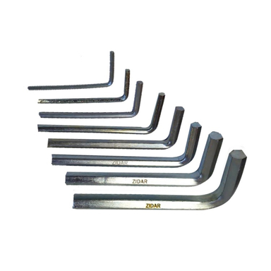 آچار آلن زیدار کد2030088 بسته 8 عددی