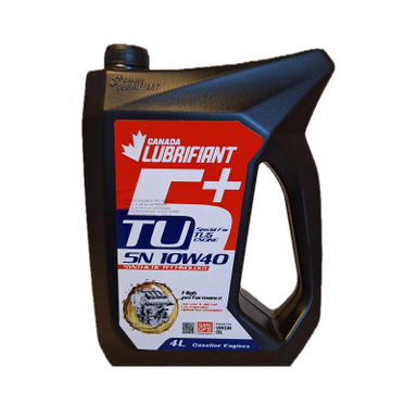 روغن موتور لوبریفنت کانادا مدل +tu5 گرید sn 10-40 حجم 4 لیتر