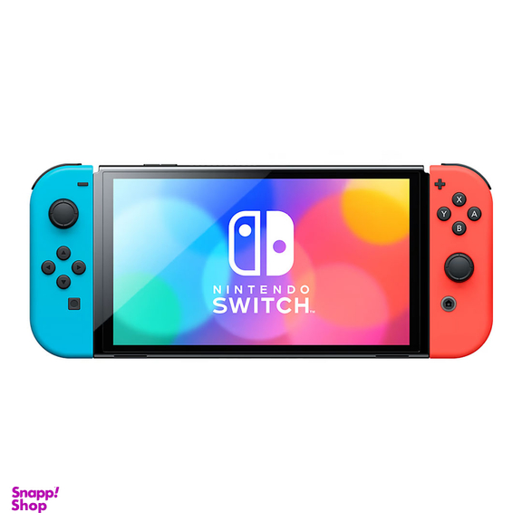 کنسول بازی نینتندو سوییچ اولد به همراه Joy-Con رنگی قرمز و آبی