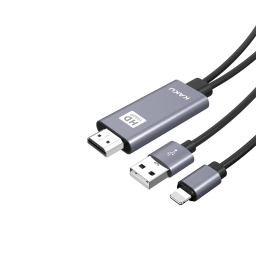 كابل تبدیل HDMI به Lightning کاکو مدل KAKU KSC-556 طول 1.8 متر