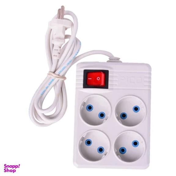 چند راهی برق پیکو مدل 4 خانه کد 4S