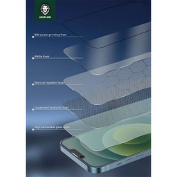 محافظ صفحه نمایش مات گرین مدل 3D Matte Pro مناسب برای گوشی موبایل اپل iPhone 14 Pro