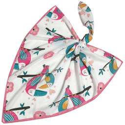 مینی اسکارف دخترانه طرح پرنده کارتونی کد 1035