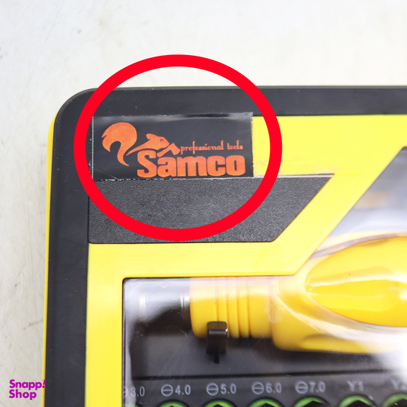 سری پیچ گوشتی و پیچ گوشتی سامکو کد YPR-034 مجموعه 34 عددی