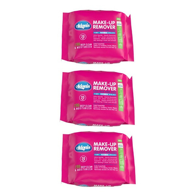 دستمال مرطوب آدونیس مدل 03 سه بسته 20 عددی