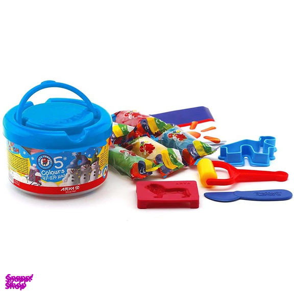 خمیر سطلی آریا کد 1062 بسته ۵ عددی