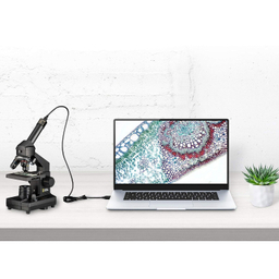 میکروسکوپ کامار مدل 1280X برابر به همراه چشمی دیجیتال