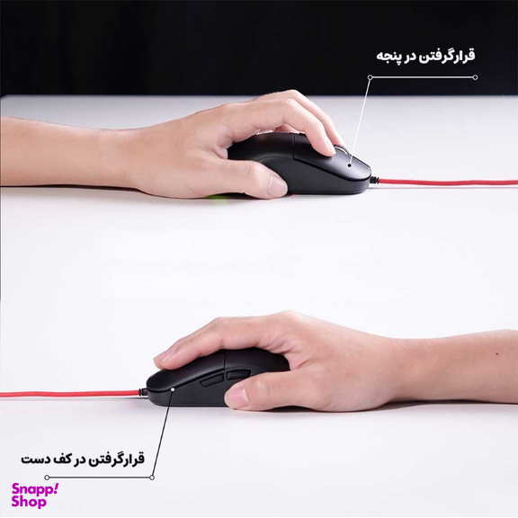 ست ماوس و کیبورد مخصوص بازی فنتک مدل P31 به همراه ماوس پد