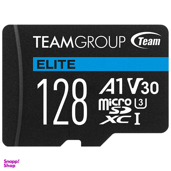 کارت حافظه microSDXC تیم گروپ مدل A1 V30 U3 C10 ظرفیت 128 گیگابایت