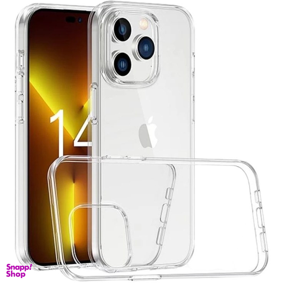 کاور شیشه ای گوشی موبایل اسپیس مدل Clear مناسب اپل iPhone 14 Pro