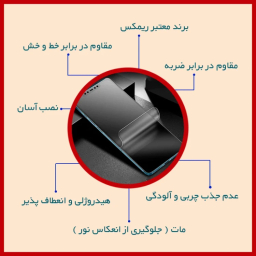 محافظ صفحه نمایش مات گوشی موبایل ریمکس مناسب برای تکنو Phantom V Flip