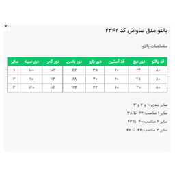 پالتو زنانه السانا مدل ساواش کد 234201