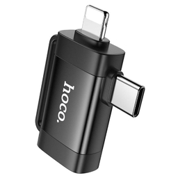 مبدل OTG لایتینک و تایپ سی به usb هوکو UA31ّF